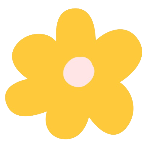 Yellow flower icon
