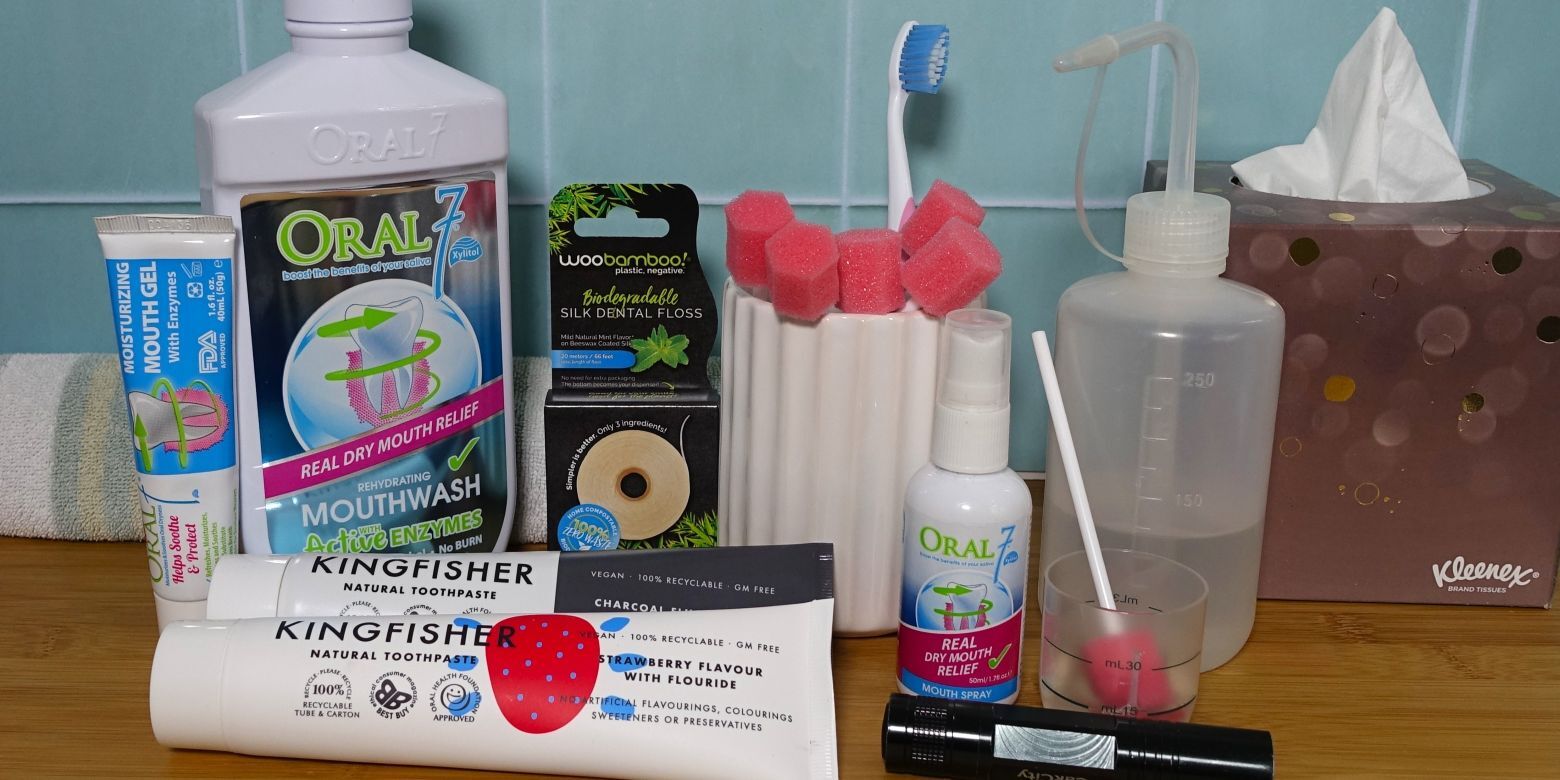 My oral care routine for mouth cancer and dry mouth